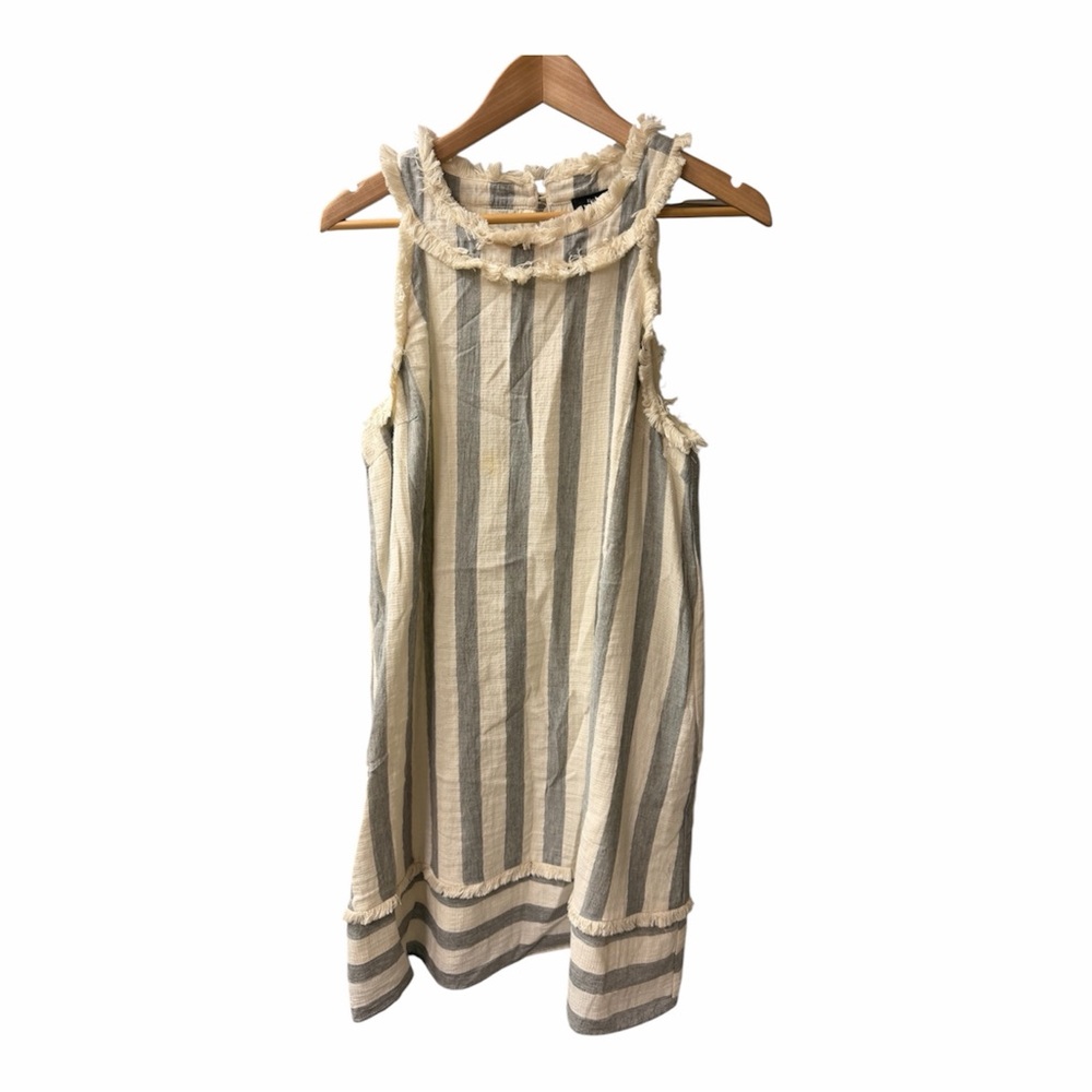 Doe & Rae Striped Sleeveless Dress